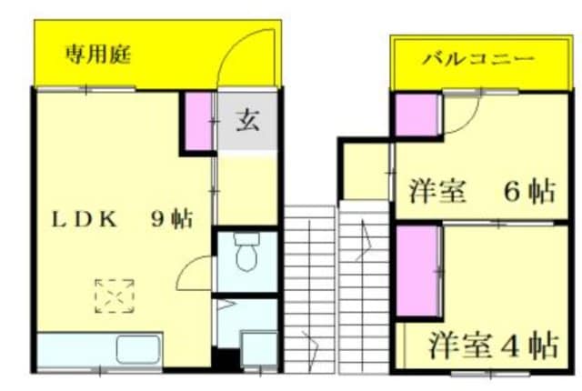 妙典駅 徒歩7分の物件間取画像