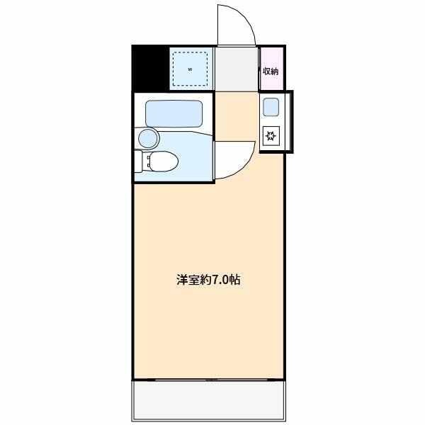 成増駅 徒歩15分 5階の物件間取画像