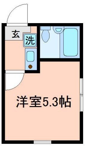エスポワール池袋の物件間取画像