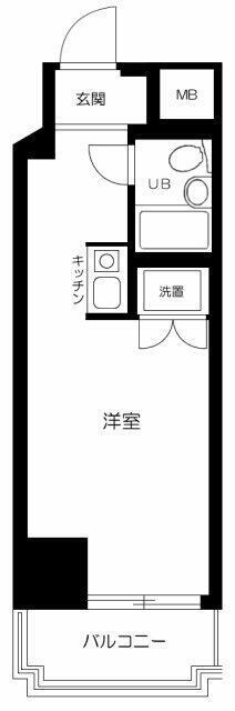 大島駅 徒歩1分 4階の物件間取画像