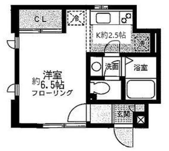 グレイス南浦和の物件間取画像