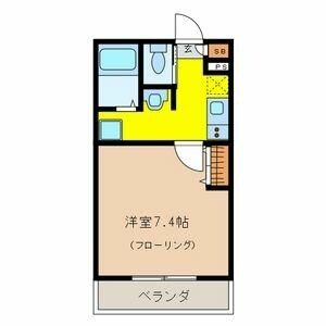 南与野駅 徒歩12分 2階の物件間取画像