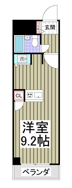 西新井駅 徒歩15分 2階の物件間取画像