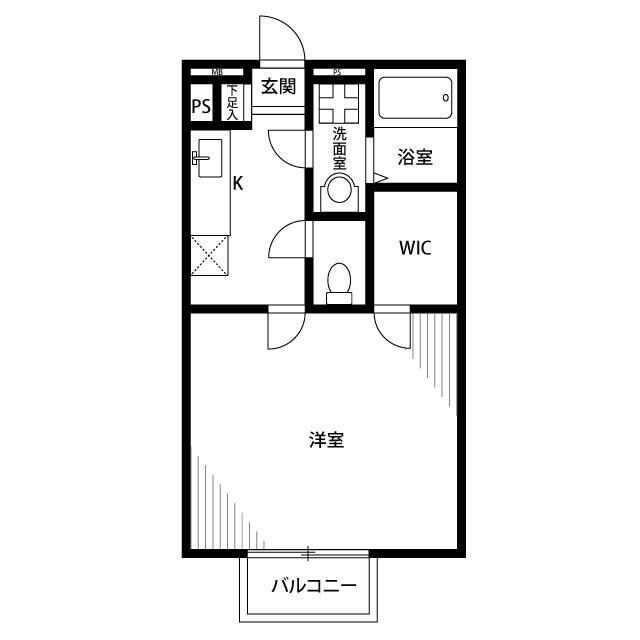 西川口駅 徒歩15分 2階の物件間取画像