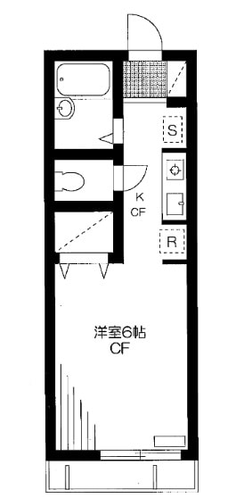 関町南レジデンス２の物件間取画像