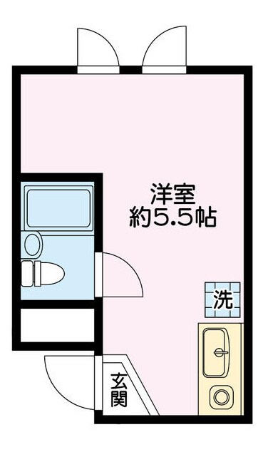 笹塚駅 徒歩12分 1階の物件間取画像