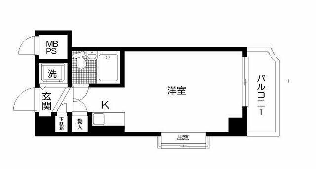 西大島駅 徒歩3分 6階の物件間取画像