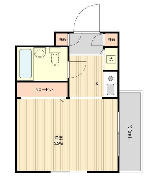 氷川台駅 徒歩7分 4階の物件間取画像