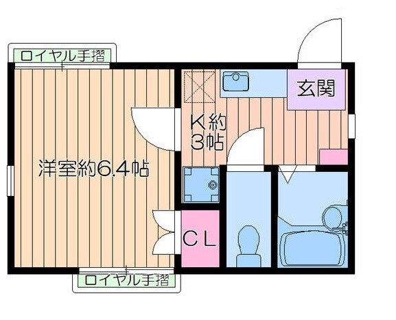 エリジオンの物件間取画像