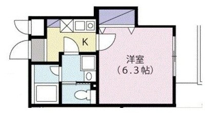亀有駅 徒歩7分 1階の物件間取画像