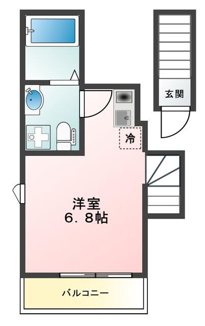東武練馬駅 徒歩5分 2階の物件間取画像