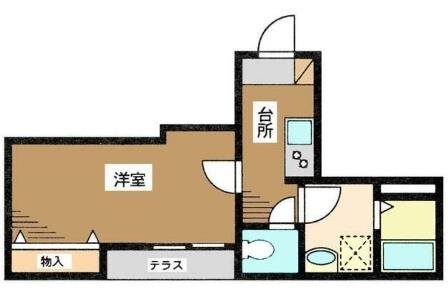 町屋駅 徒歩6分 1階の物件間取画像