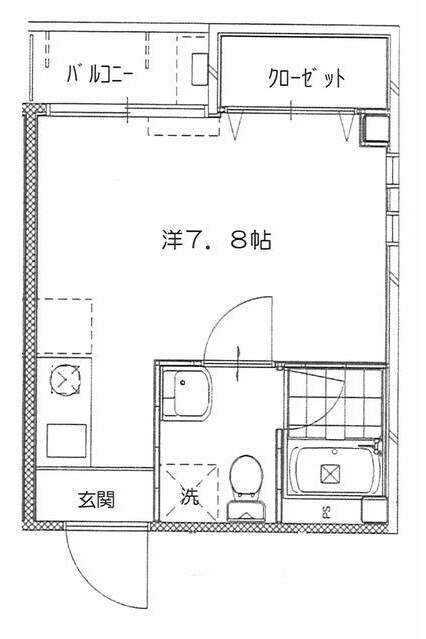 ファブール中村橋の物件間取画像