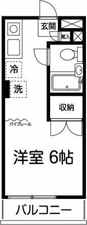 方南町駅 徒歩3分 2階の物件間取画像