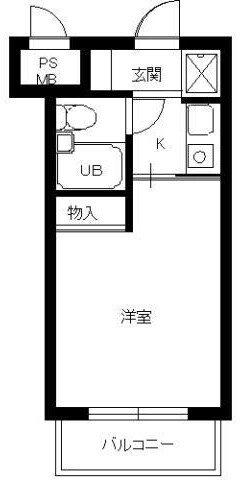 スカイコート池袋第５の物件間取画像