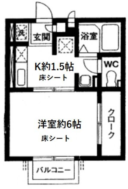 物件間取画像