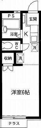 鷺ノ宮駅 徒歩9分 1階の物件間取画像