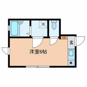 板橋本町駅 徒歩8分 1階の物件間取画像