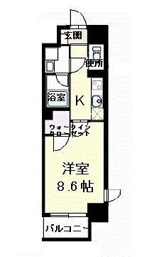 本所吾妻橋駅 徒歩5分 3階の物件間取画像