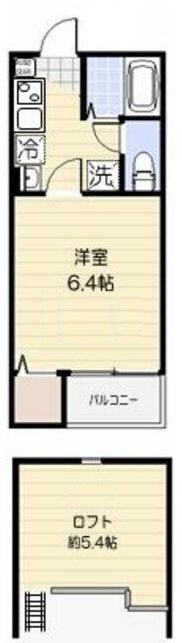 サウステラス蕨の物件間取画像