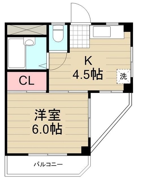 京成立石駅 徒歩4分 3階の物件間取画像