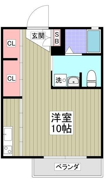 ふじみ野駅 徒歩5分 3階の物件間取画像