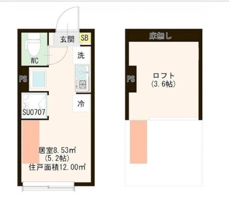 ハーモニーテラス板橋宮本町の物件間取画像