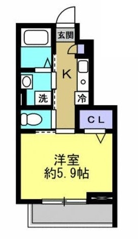 田無駅 徒歩9分 1階の物件間取画像