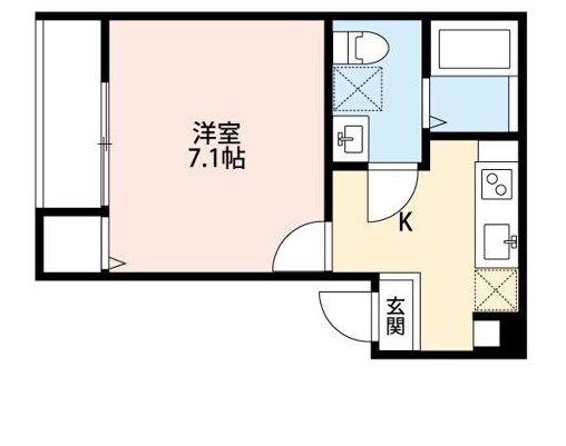 所沢駅 徒歩15分 2階の物件間取画像