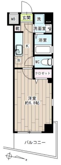 谷塚駅 徒歩12分 3階の物件間取画像