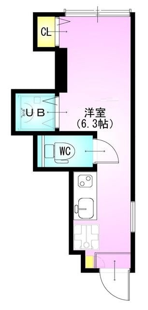 中野駅 徒歩9分 1階の物件間取画像