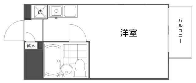 四ツ木駅 徒歩9分 1階の物件間取画像