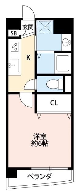 西浦和駅 徒歩10分 2階の物件間取画像