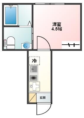 王子神谷駅 徒歩10分 1階の物件間取画像