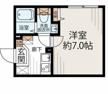 西ケ原駅 徒歩7分 2階の物件間取画像