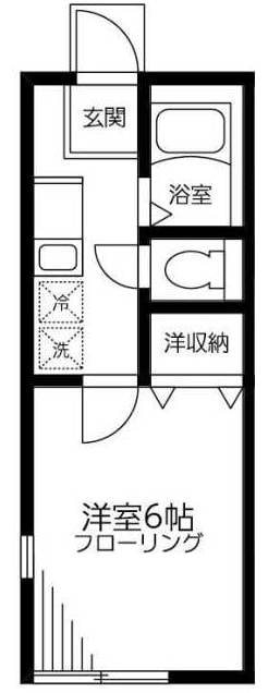 メイプルコートの物件間取画像