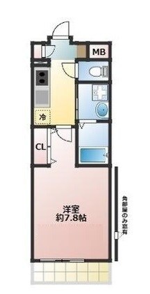 東村山駅 徒歩6分 2階の物件間取画像