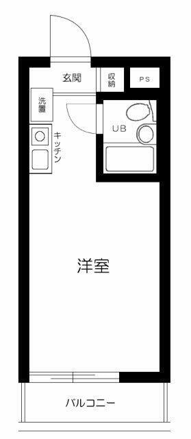 板橋駅 徒歩8分 3階の物件間取画像