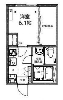 ＫＥＩＡＩ　ＲＥＳＩＤＥＮＣＥ　東村山の物件間取画像