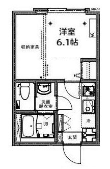 ＫＥＩＡＩ　ＲＥＳＩＤＥＮＣＥ　東村山の物件間取画像