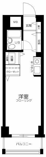 中村橋駅 徒歩7分 2階の物件間取画像