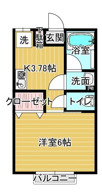 物件間取画像