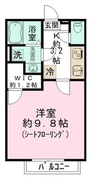 原木中山駅 徒歩8分 1階の物件間取画像