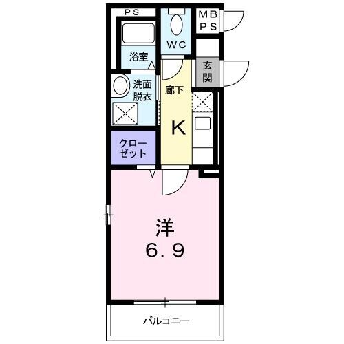 行徳駅 徒歩13分 2階の物件間取画像