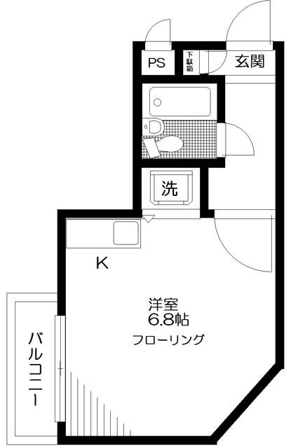 コンフォート井荻の物件間取画像