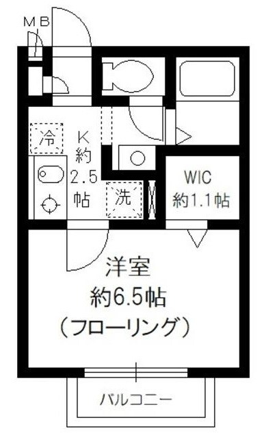 武蔵関駅 徒歩10分 2階の物件間取画像