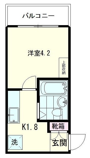 新高円寺駅 徒歩12分 1階の物件間取画像