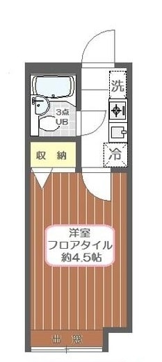 足立小台駅 徒歩13分 1階の物件間取画像