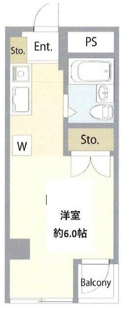 東長崎駅 徒歩7分 3階の物件間取画像