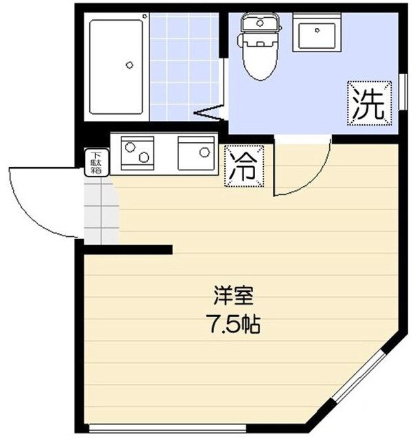 西新井大師西駅 徒歩7分 2階の物件間取画像